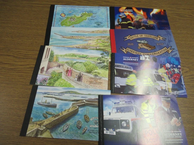 M331 MARKENHEFTCHEN BOOKLETS GUERNSEY-ALDERNEY 8 Prestige-MH xx