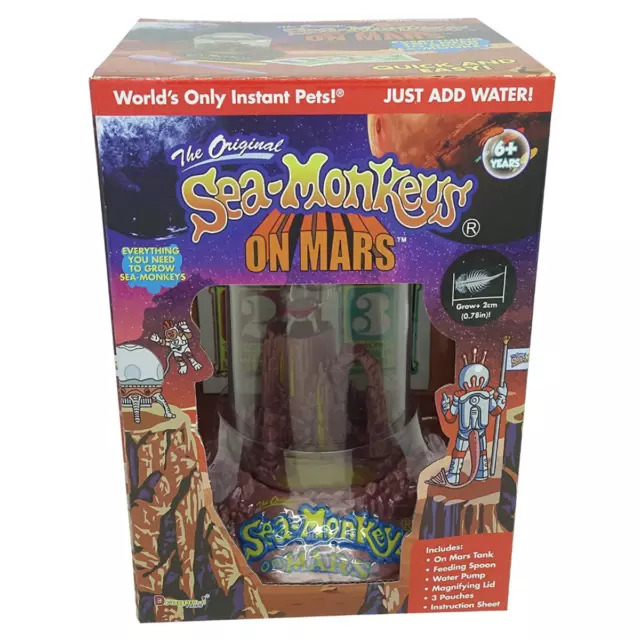 Sea Monkeys On Mars Sci-Fi Aquarium
