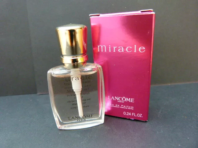 Miniature ancienne parfum Miracle de Lancome 7ml avec boite