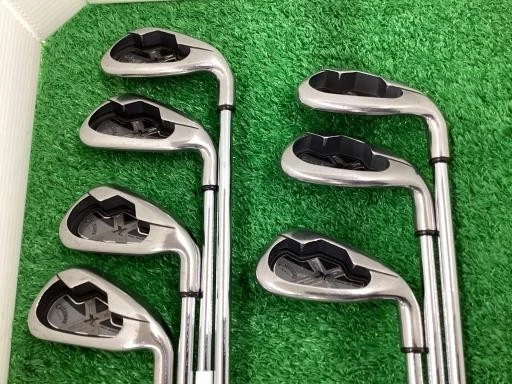 Set De Fers De Golf Callaway RAZR X TOUR 3-9 + PW - 8 Pièces, Tiges NSPRO 950GH Acier Rigide, Occasion