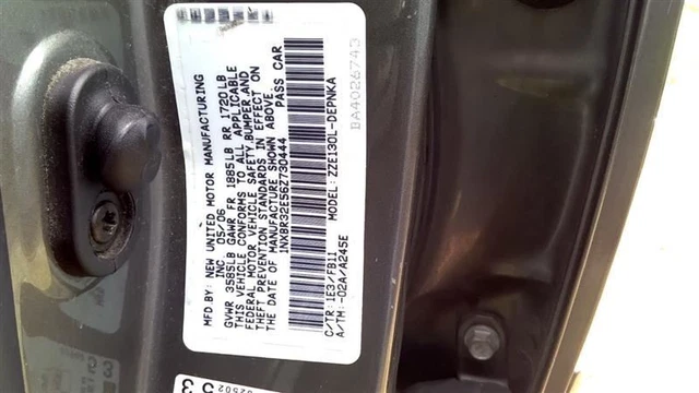 Driver Axle Shaft Front Axle 1ZZFE Engine Without ABS Fits 03-08 COROLLA