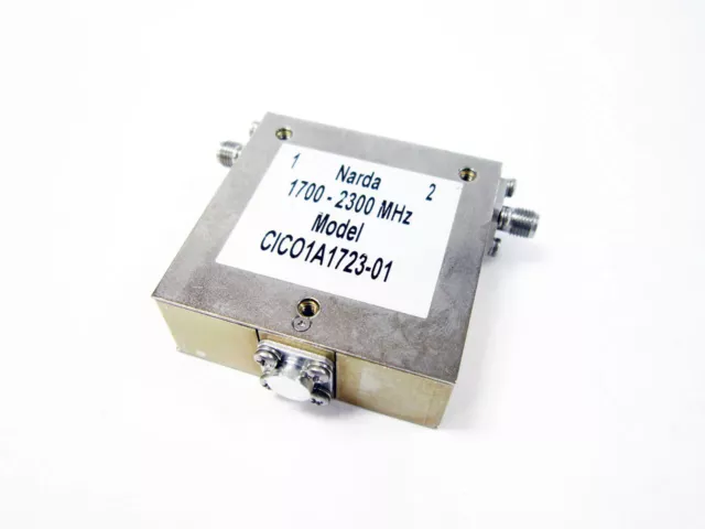 Narda Cic01A1723-01 Microwave Isolator