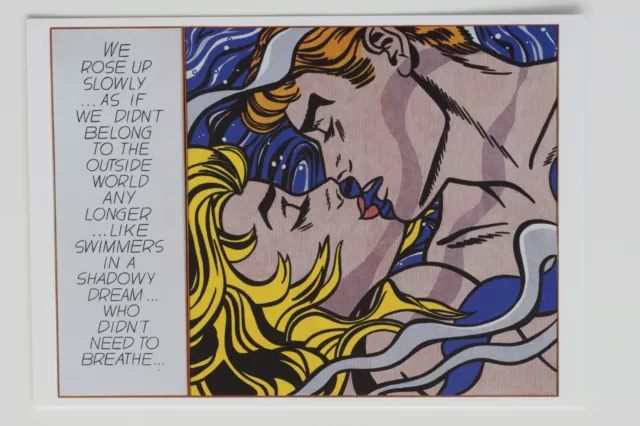 ROY LICHTENSTEIN: "We Rose up Slowly" 1964  Art-Postcard  NEW