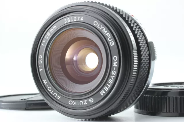 【 MINT 】 Olympus OM SYSTEM G Zuiko Auto W 28mm F/3.5 lens From JAPAN