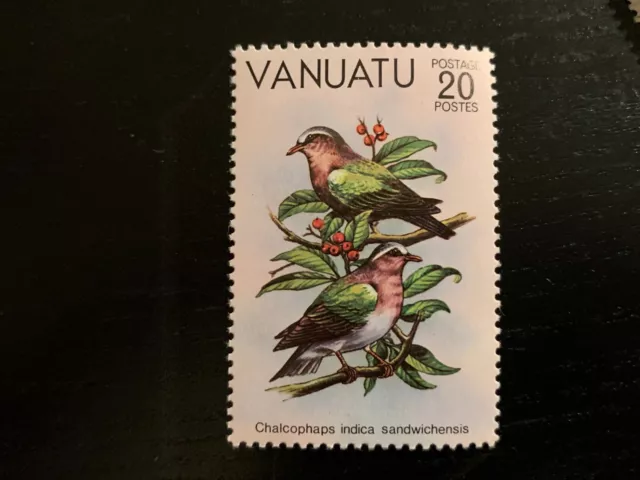 Vanuatu 1981 Birds 20Fnh Chalcophaps Indica Sandwichensis - Mint