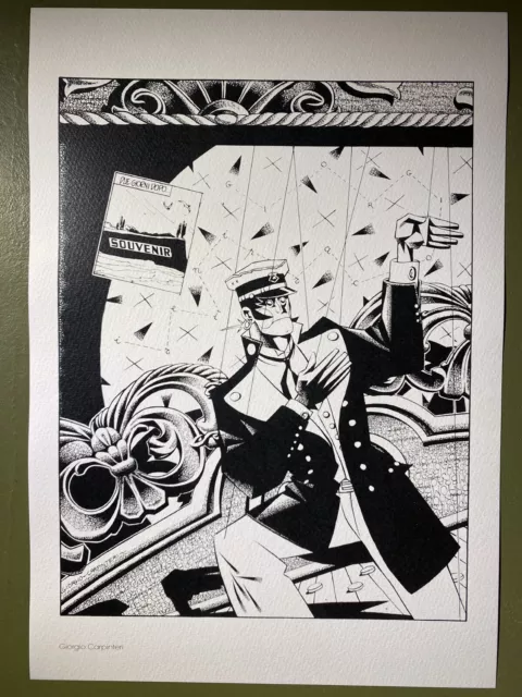 Ex Libris 100 Ex Hommage Corto Maltese Pratt Giorgio Carpinteri