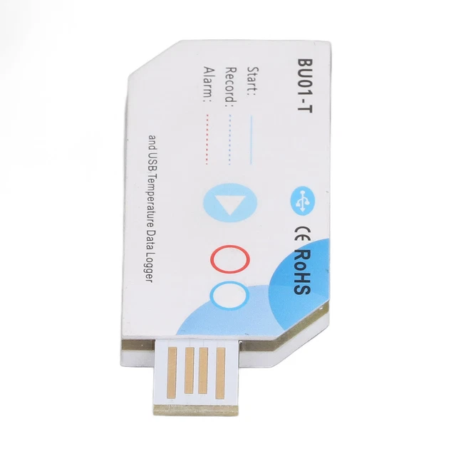 USB-Temperatur-Datenlogger Wiederverwendbarer Rekorder 32000 Punkte 120 Tage
