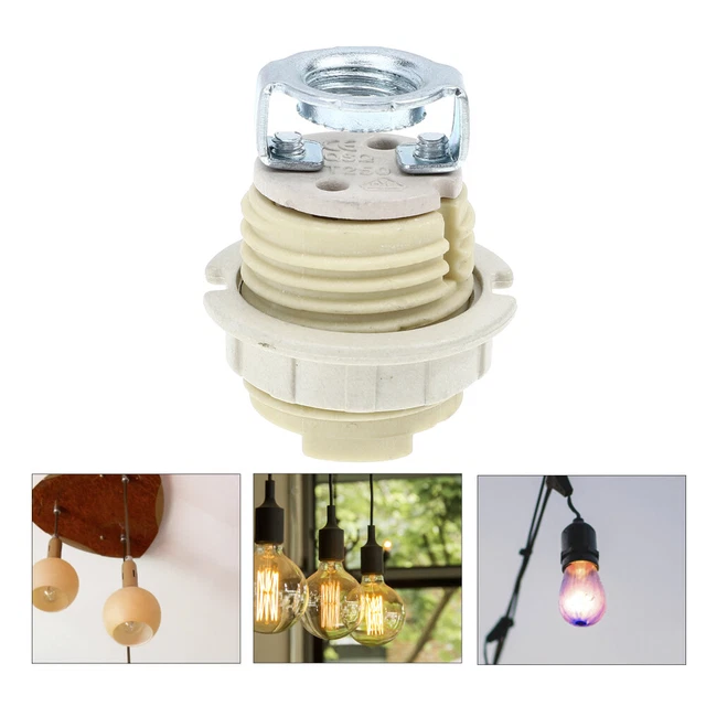 Portalampada ceramica G9 lampadine G9 lampade alogene lampadine beige plastica