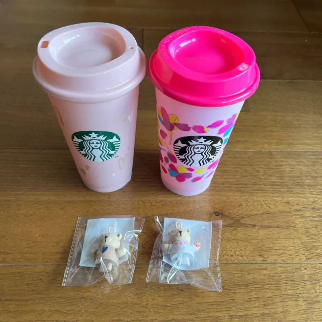 Starbucks Tumbler Valentine Sakura 2024 Color Changing Reusable Cup