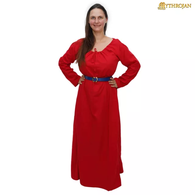 Medieval Lady Dress Xth-XVth Century for LARP SCA Renaissance Fair Reenactment