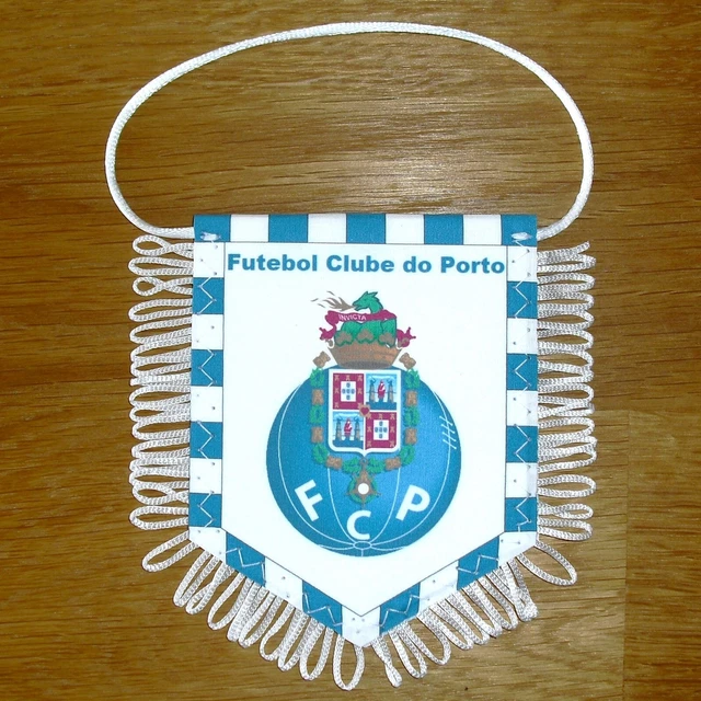 Fanion FC Porto - Tissu Multicolore - Neuf - Club Portugais