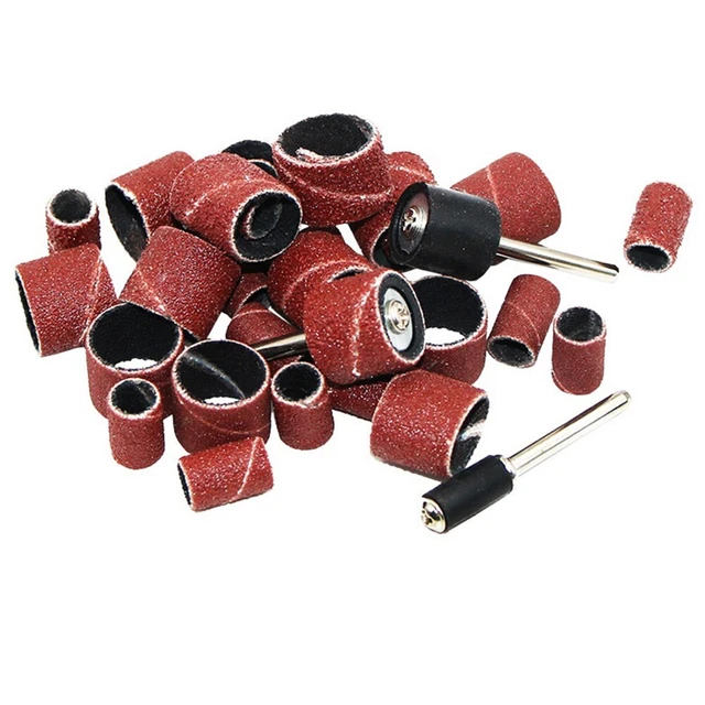 Kit de tambor de lijado con anillos de lijado 12 piezas y barra perfecto para el modelo
