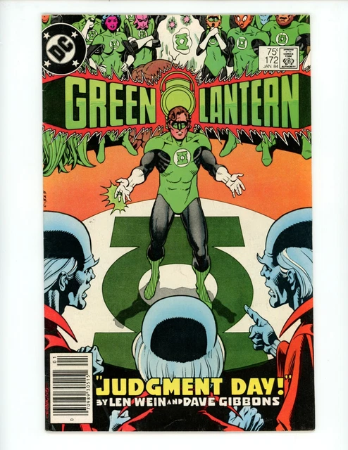Green Lantern #172 1984 FN Newsstand Len Wein Dave Gibbons DC Comic Book
