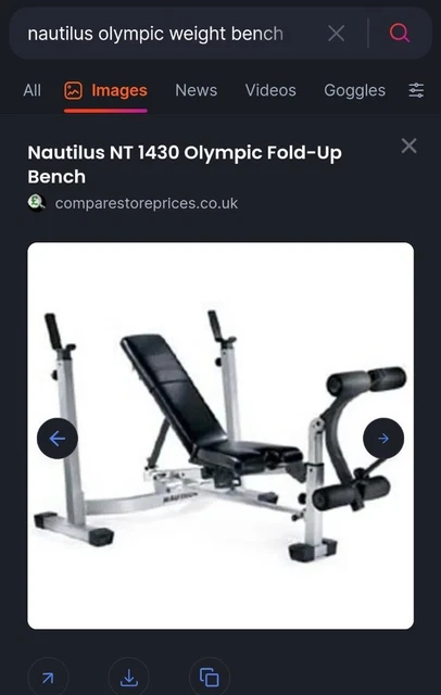 NAUTILUS OLYMPIC SMITH Machine With Bench And Weights 795.00