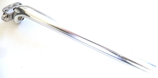 Tige De Selle Alu 26,2 Mm X 200 Mm - Argentée - Pour Vélo Route - Neuve