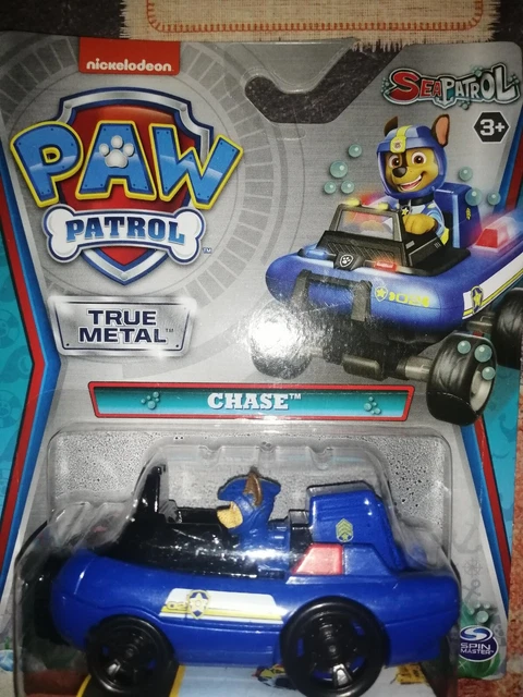 lot de 4 Mini vehicule + Figurine La Pat'Patrouille True Metal Sea Patrol 5