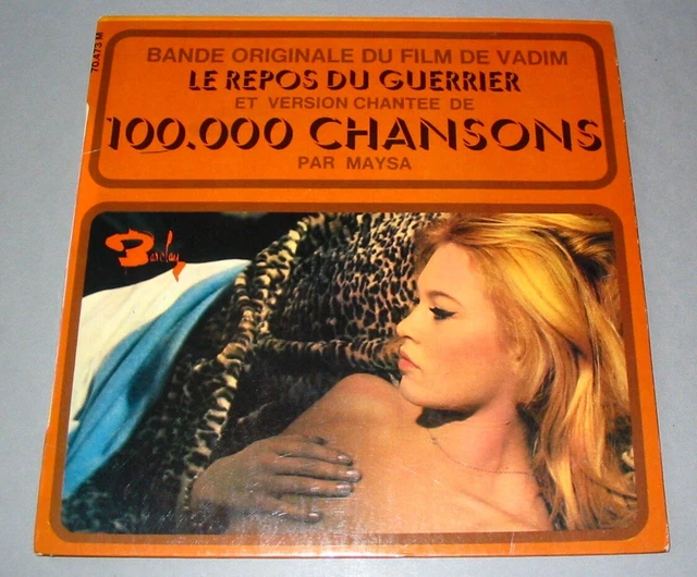 Michel MAGNE  EP 45t  "Le Repos du guerrier"  Bof Brigitte BARDOT