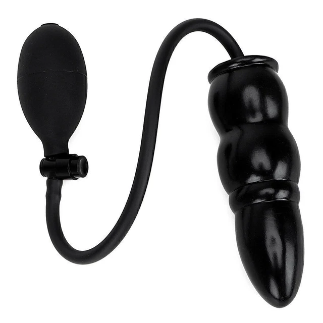 Anal-Expandable-Dildo-Pump Extra Large Inflatable-Butt-Plug-Sex-Prostate-Massage