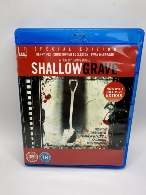 Shallow Grave Blu-Ray (2009) Kerry Fox, Boyle (DIR) cert 18