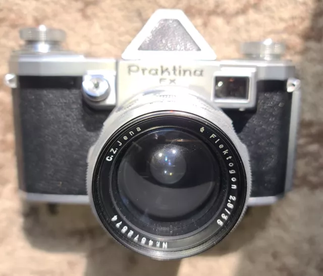 Praktina FX-A #40952 Camera Tested, W/ Flektogon 2.8/35 #4572574 ,body 9++ Cond.