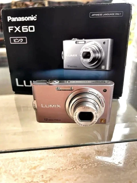 PANASONIC LUMIX DMC-FX60 Sweet Pink SS00 #644 $319.43