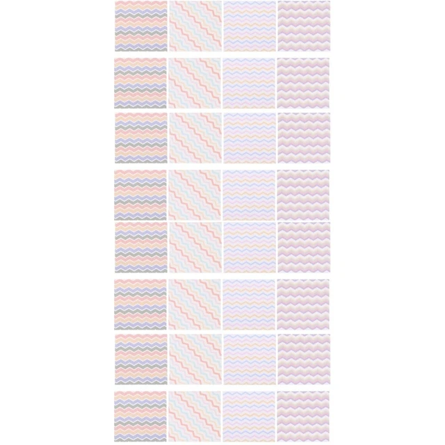 Farfalla Rosa Adesivi Bambini Scheda Creazione Decorazione Etichette Per PVC09