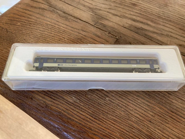 Märklin H0 - 4164/4165 - Wagon De Passagers Pour Trains Miniatures  3 Voitures Icr 1ere 2eme Classe Avec Eclairage Interieur Led Ns