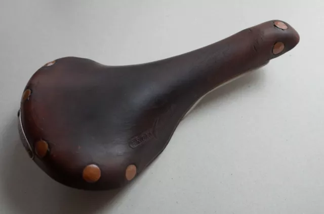 Brooks Swift Titanium Saddle Sattel Brown Copper Rivets RARE