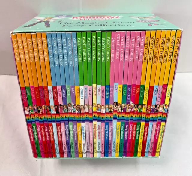 Rainbow Magic The Magical Talent Fairy 35 Book Set by Daisy Meadows - VGC