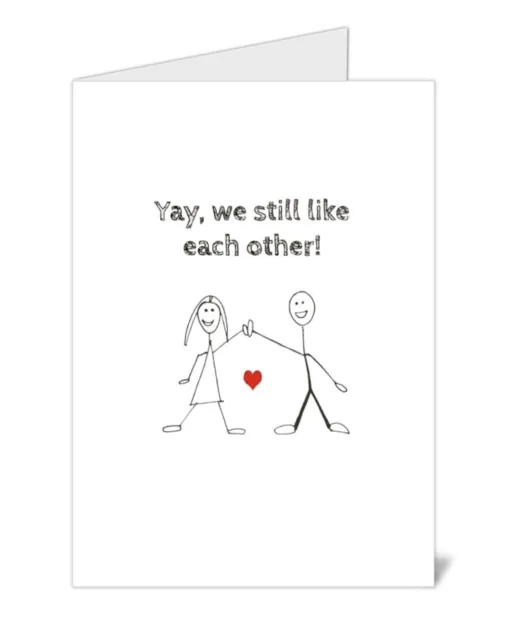 ❤️ Funny Wife Valentines Card Anniversary Card, Birthday Card Husband CUTE ❤️