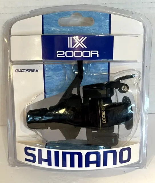 SHIMANO IX 2000R Spinning Reel - Rear Drag- QuickFire Trigger