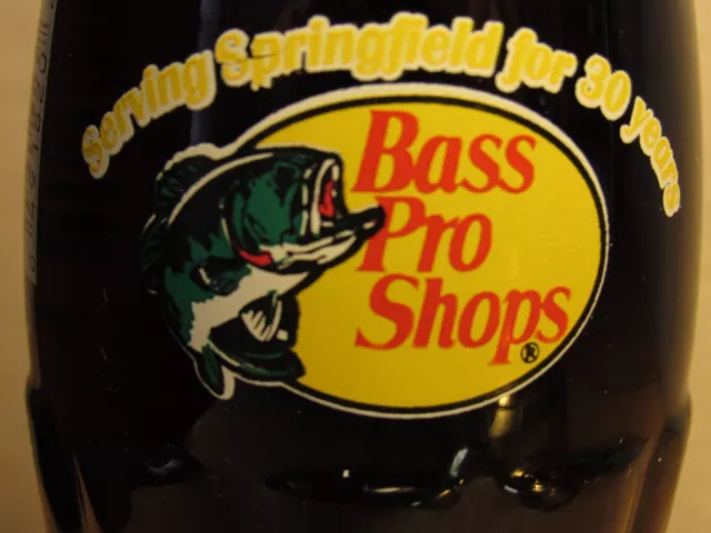 BASS PRO SHOPS  Coca Cola Bottle - " Serving Springfield for 30 Years"