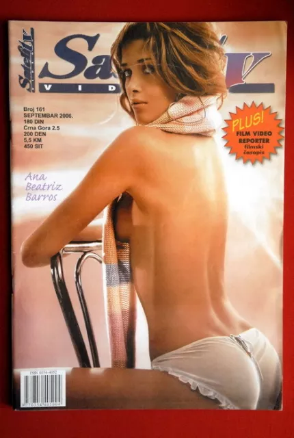 Ana Beatriz Barros On Sexy Cover Rare Exyugo Magazine