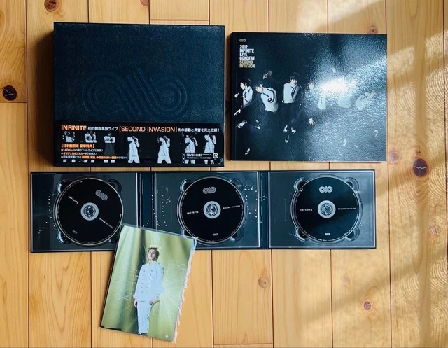 INFINITE SECOND INVASION1ST CONCERT LI Japan 2o $290.27 - PicClick AU