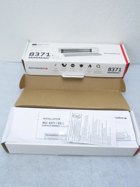 RCI Dormakaba 8371x28 Single Door Surface MiniMag, 750lbs Holding Force [CTOKT]