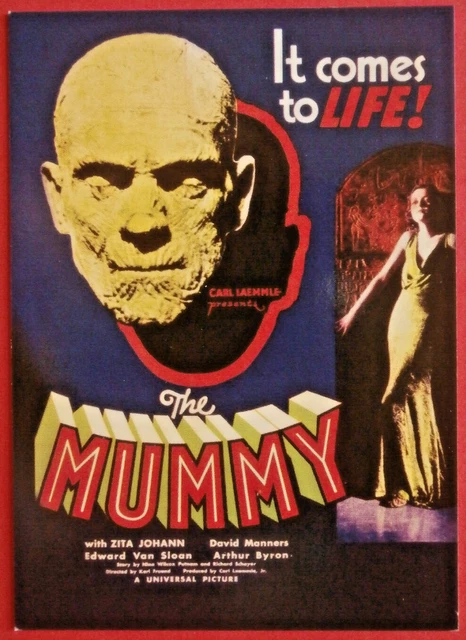 MOVIE POSTERS #2 - Card #29 - Boris Karloff - The Mummy (1932) $6.38 ...