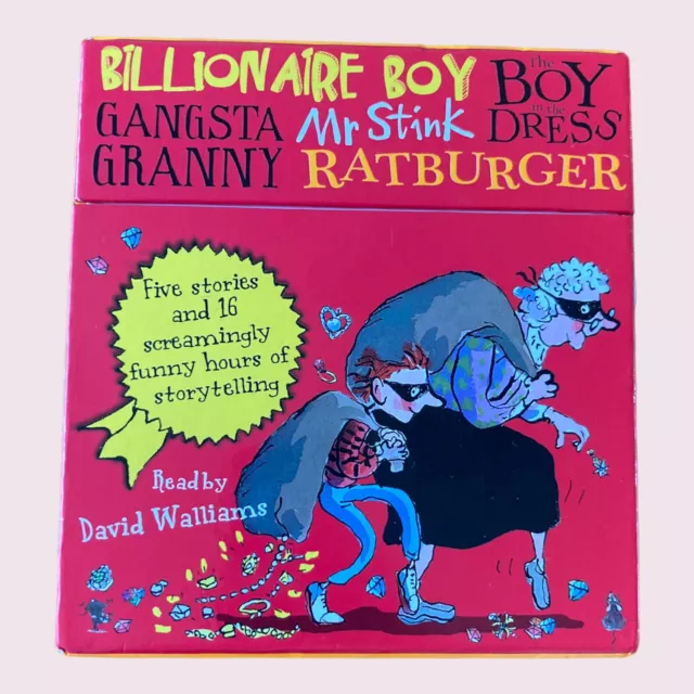 The World Of David Walliams Cd Story Collection Audio Book 5 Stories