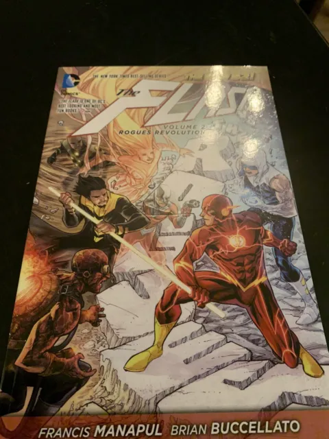 Flash Vol 2 Rogues Revolution New 52 by F. Manapul (2014, Trade Paperback)