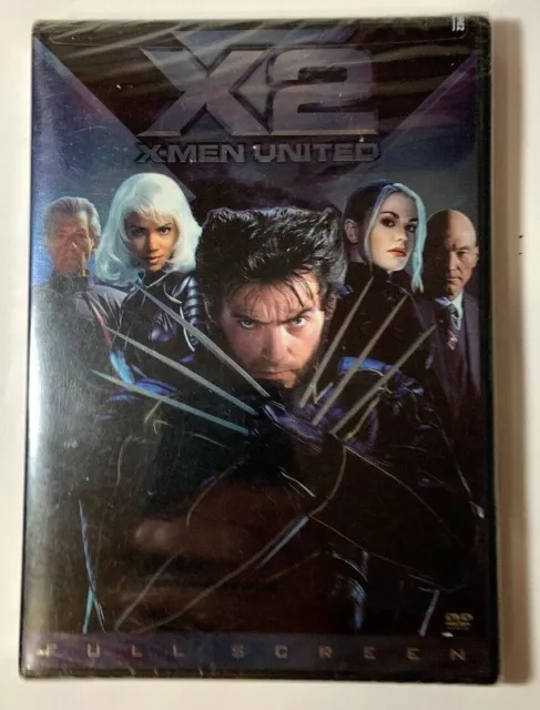 X2 X-Men United Full Screen Sealed DVD Region 1