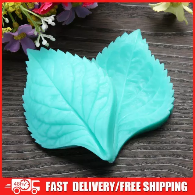 Silicone Mold Flower Leaf DIY Fondant Cake Mould Decorating Tools