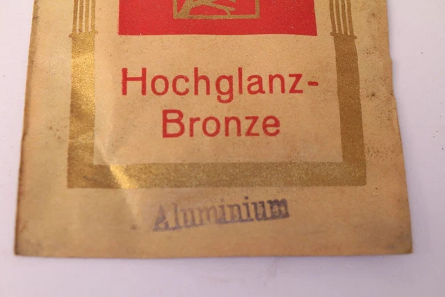 Hochglanz Bronze Farbe Pulver Farbpulver zum versilbern Alu Castor Alt ca. 11g 4
