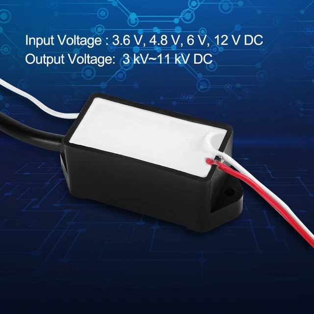 Modulo Alta Tensione 400kV DC 3V-6V | Bobina Di Accensione Sperimentale Per Esperimenti Scientifici E Progetti Fai-da-te