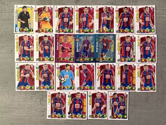 Lote De Cromos De Futbol Adrenalyn Del Eibar Temporada 2017/2018