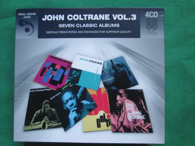 John Coltrane - 7 Classic Albums - Vol 3 - Real Gone - 4 Cd Set