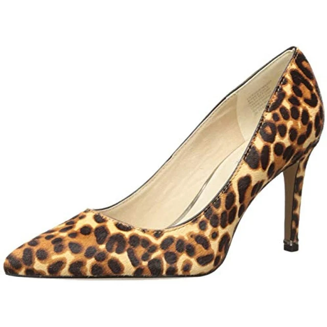 Kenneth Cole New York Women's Riley 85 Pump, Natural Leopard Size 6 M