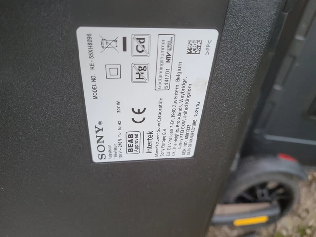 Tv Sony Ke-55Xh8096  Toutes Pieces