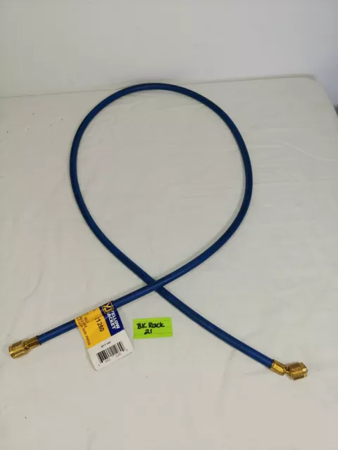 Yellow Jacket 21260 HAV-60 Blue HVAC Charging Hose 60" Suitable for R410A