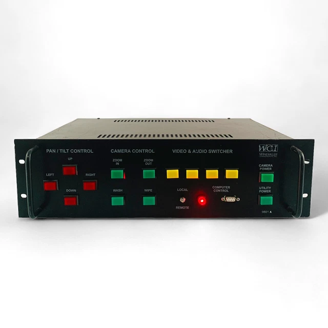 WCI 9801 Remote Broadcast Camera Controller Pan/Tilt/Zoom or AWESOME BUTTON BOX