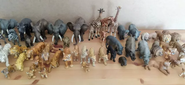 Increible Lote Animales Schleich, Alrededor De 300 Figuras Distintas 2