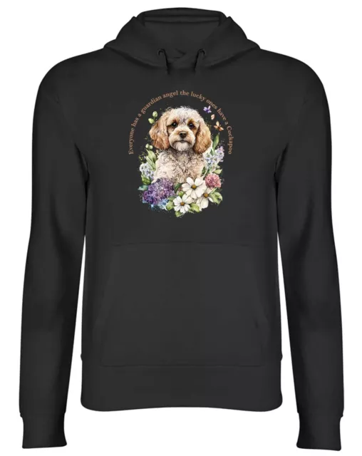 Cockapoo Hoodie Mens Womens Pet Dog Lover Guardian Angel Top Gift